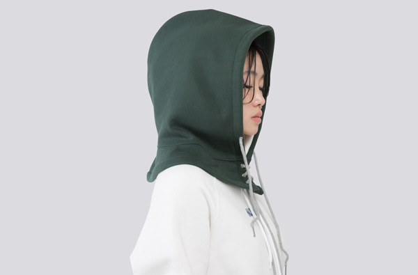SWEAT HOODED HAT / IVY